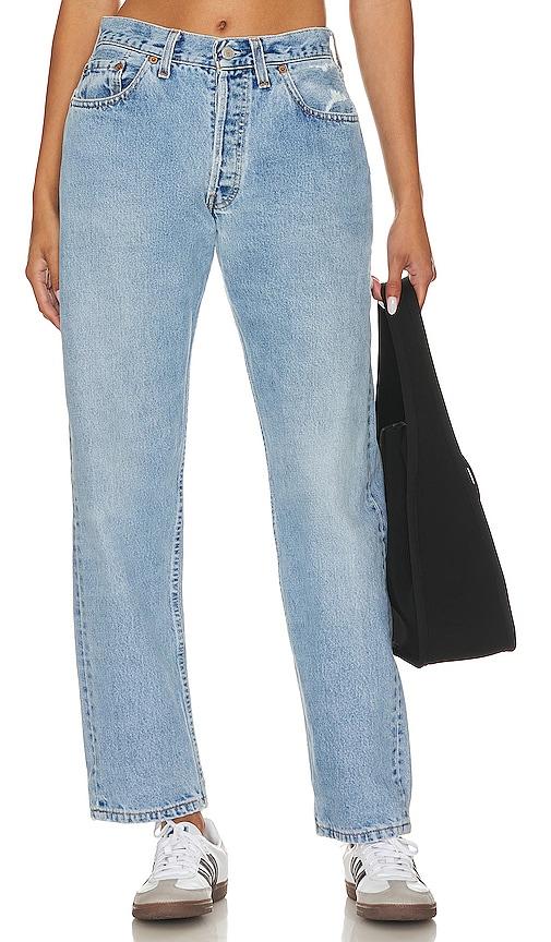 aligrace vintage brigette jeans in denim-medium. - size 29 (also in 31)