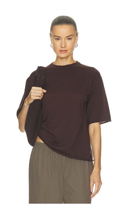 all my love duke top in brown. - size l (also in xs, s, m)