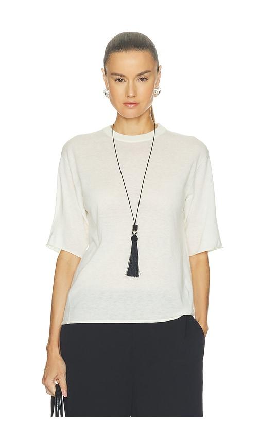 all my love duke top in white. - size l (also in xs, s, m)