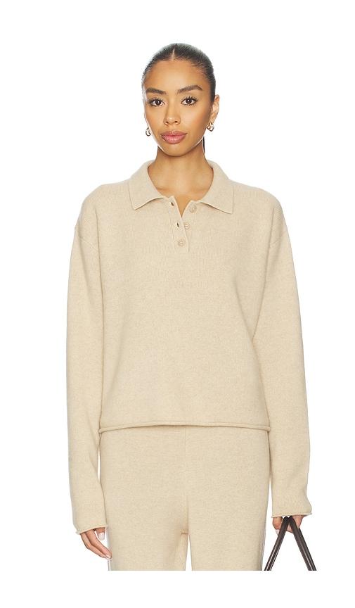all my love katie sweater in beige. - size l (also in s, xs, xl)