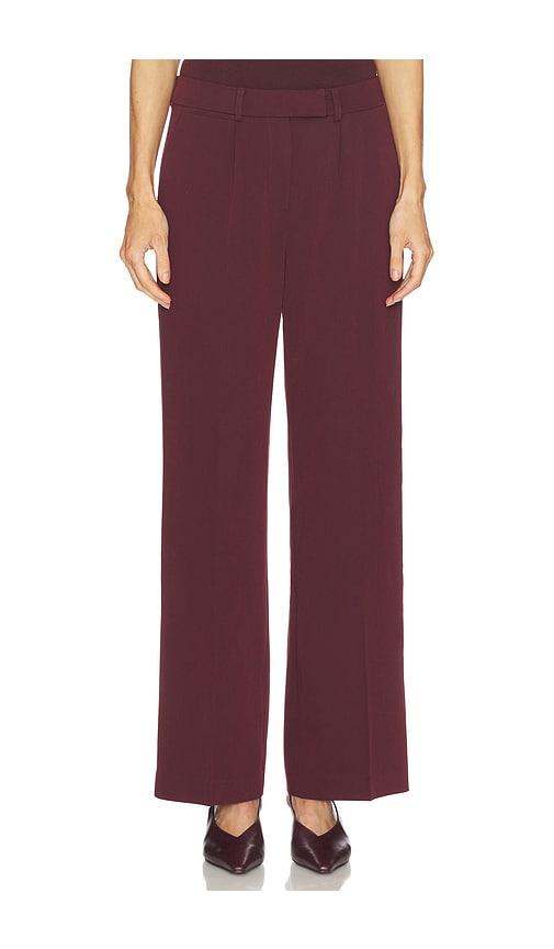 all my love renee pants in burgundy. - size m (also in s)
