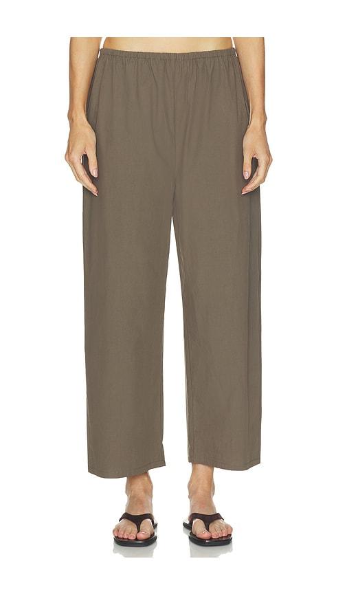 all my love x revolve nicole pants in brown. - size l (also in xs, s, m)