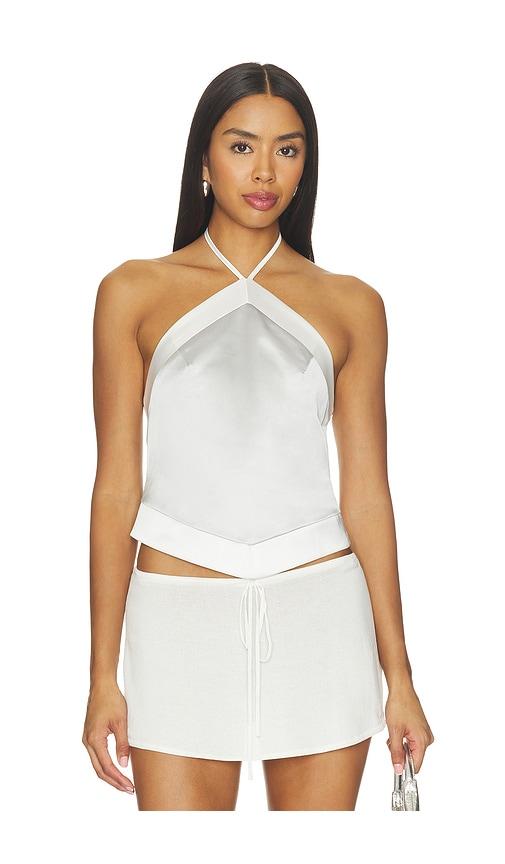 all the ways alazne halter top in grey. - size l (also in xxs, xs, s, m, xl)