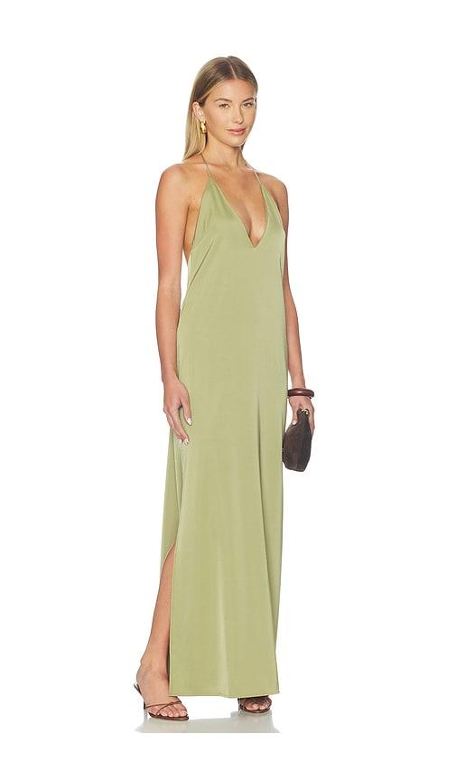 all the ways alexis maxi dress in green. - size l (also in s, m)