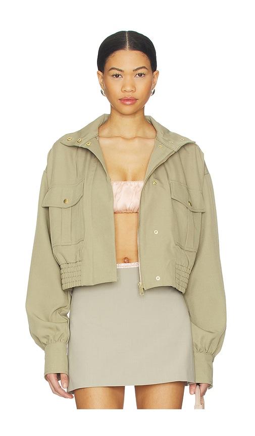 all the ways amadee jacket in olive. - size l (also in xs, xl)