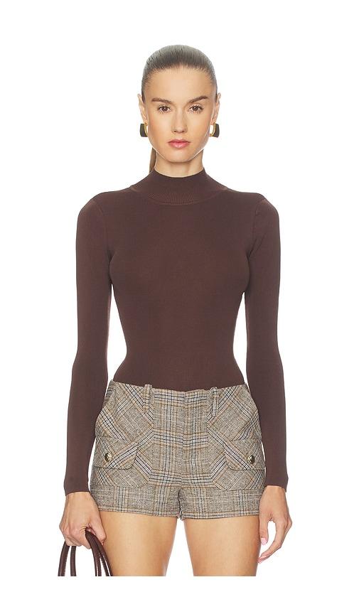 all the ways amerie bodysuit in brown. - size l (also in m, s)