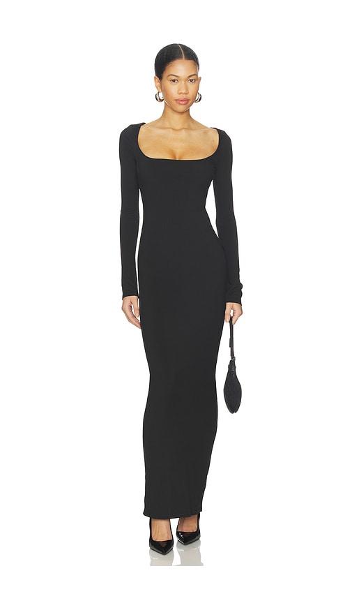 all the ways anneliese maxi dress in black. - size s (also in xs)