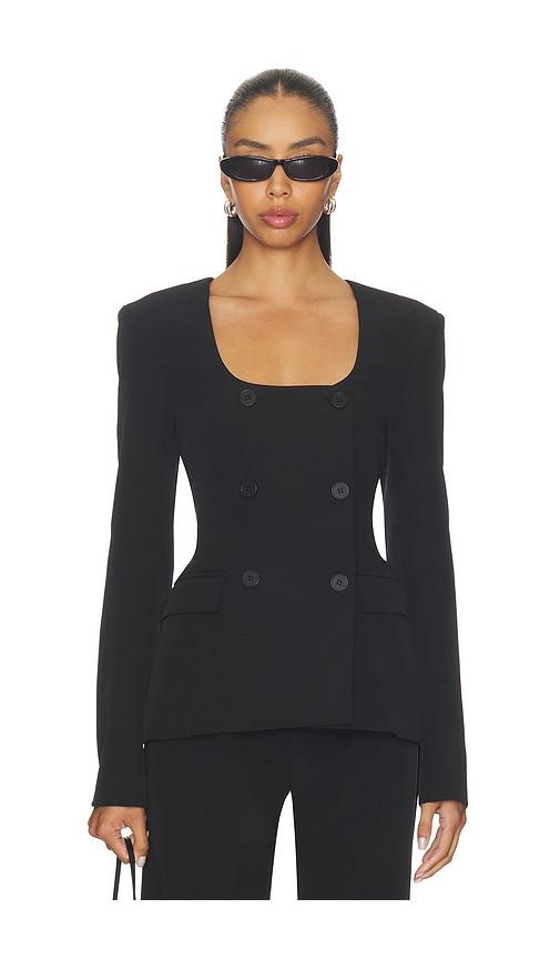 all the ways aubriella blazer in black. - size l (also in xxs, xs, s, m, xl)