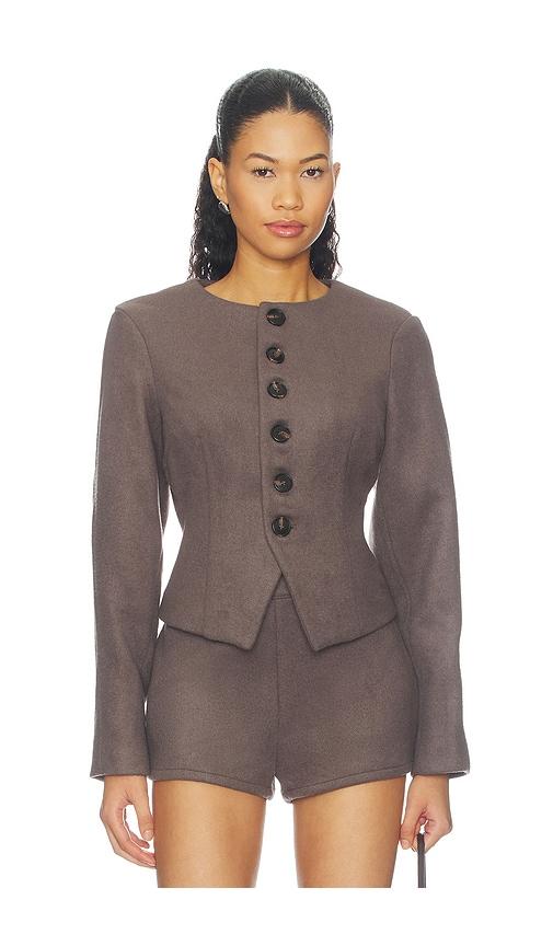 all the ways callen blazer in brown. - size l (also in xxs, xs, s, m, xl)