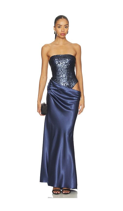 all the ways carrie maxi dress in navy. - size s (also in xl)