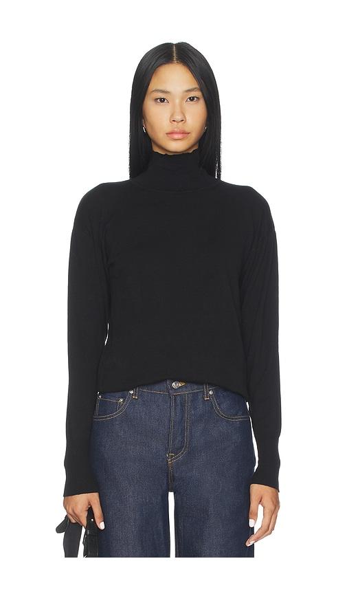 all the ways clarke turtleneck sweater in black. - size s (also in xs)