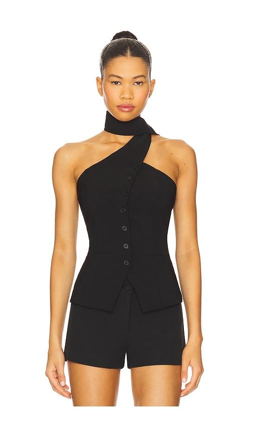 all the ways courtney top in black. - size l (also in xs, s, m)