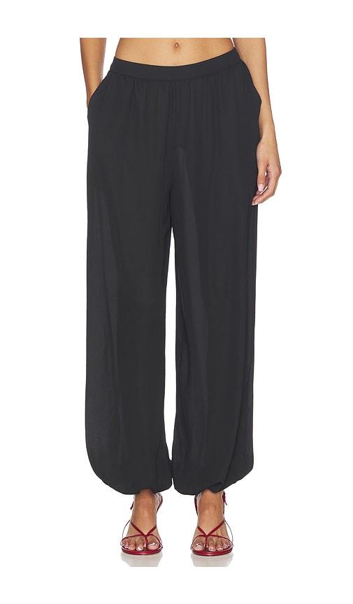all the ways dovie balloon pant in black. - size l (also in s, m)