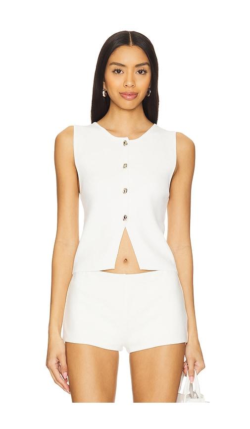 all the ways echo top in white. - size l (also in s)
