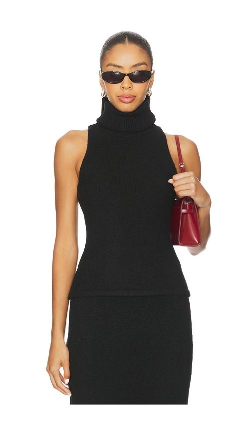 all the ways elsie knit top in black. - size l (also in s)