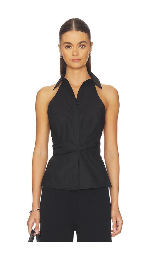 all the ways evie button up top in black. - size l (also in s)