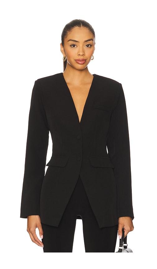 all the ways isla blazer in black. - size l (also in xxs, xs, s, m, xl)