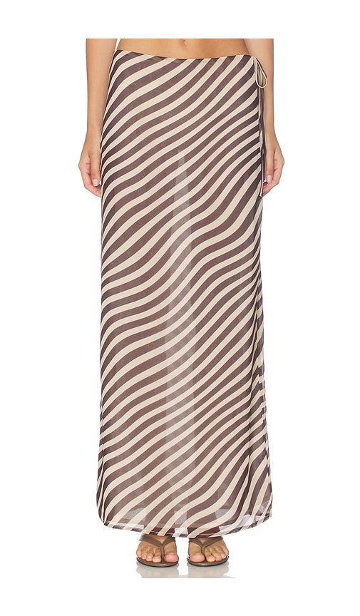 all the ways jade maxi skirt in black & white. - size l (also in s, m, xl)