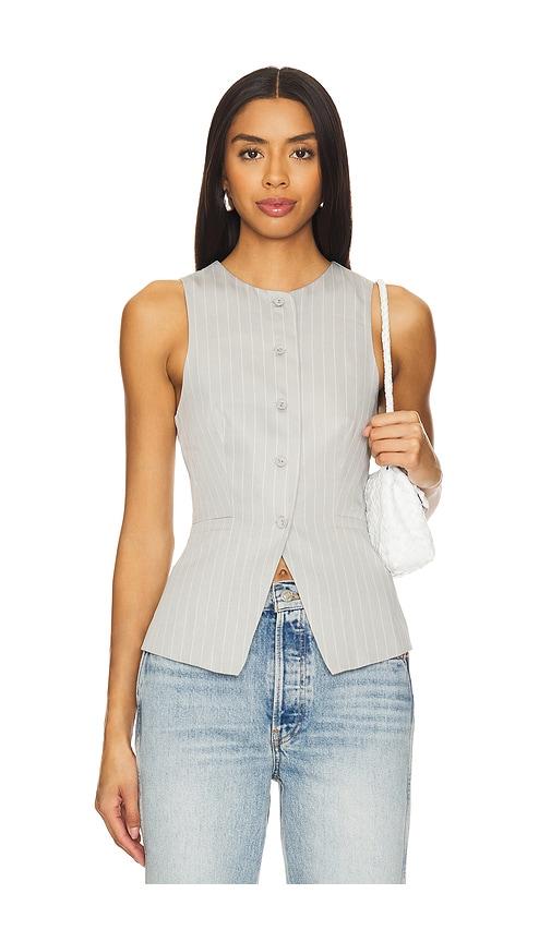 all the ways jianna vest in grey. - size s (also in xs)