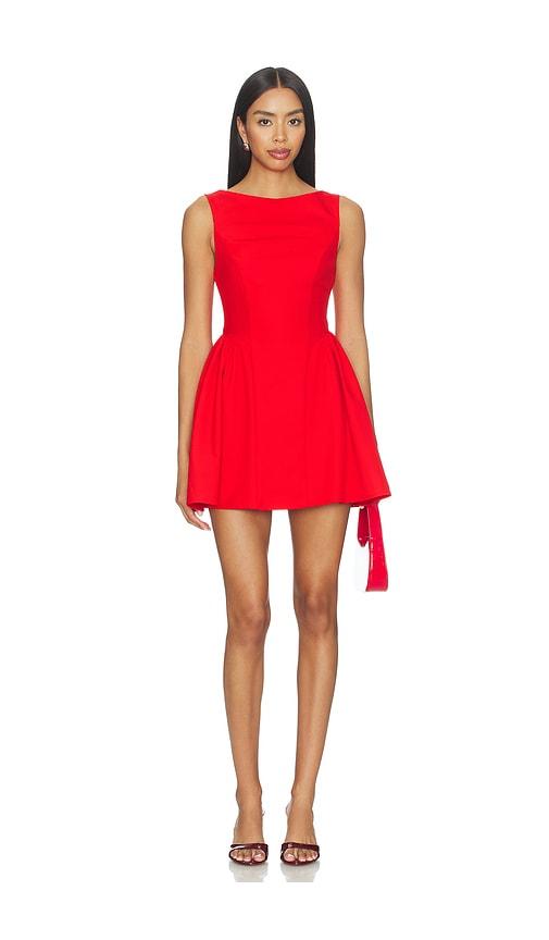 all the ways julie mini dress in red. - size xs (also in xxs)