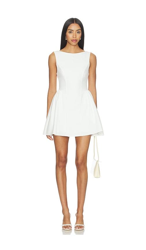 all the ways julie mini dress in white. - size l (also in xxs, xs, s, m)