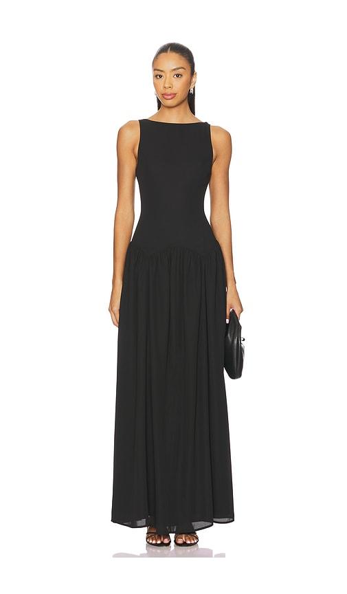 all the ways karoline maxi dress in black. - size m (also in s, xxs)