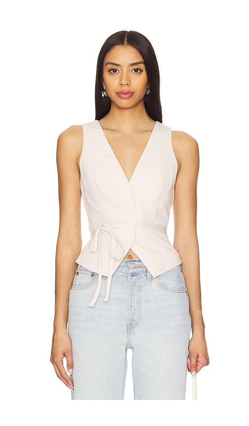 all the ways kenny vest in beige. - size s (also in xs)