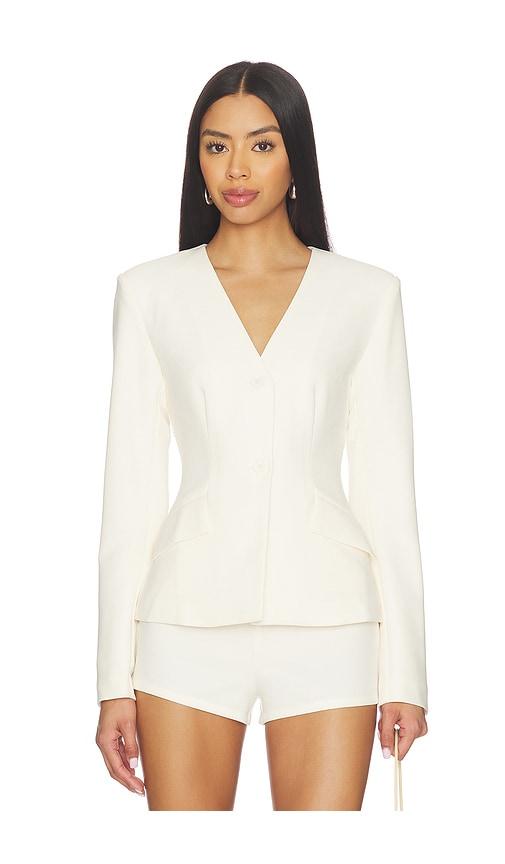 all the ways kourtney blazer in ivory. - size l (also in xxs, s, m)