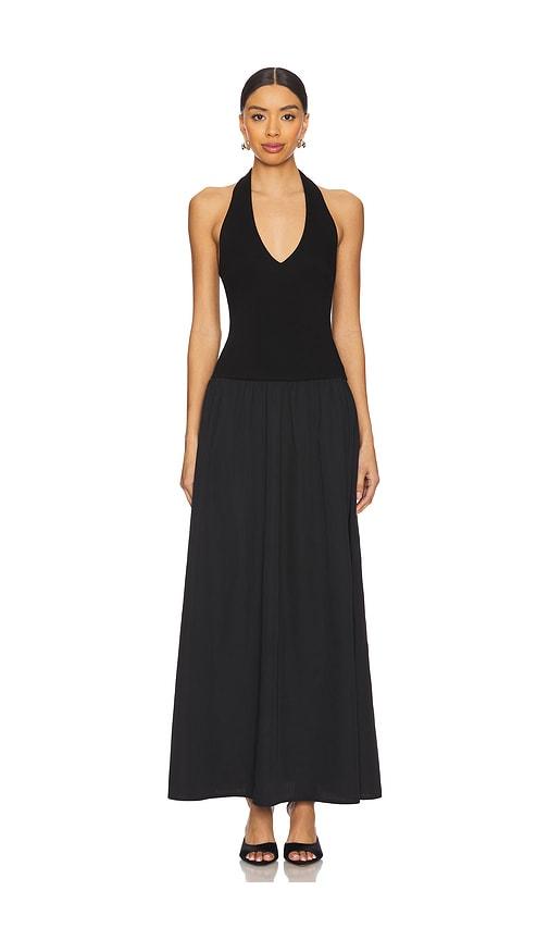 all the ways leonara maxi dress in black. - size l (also in s, m)