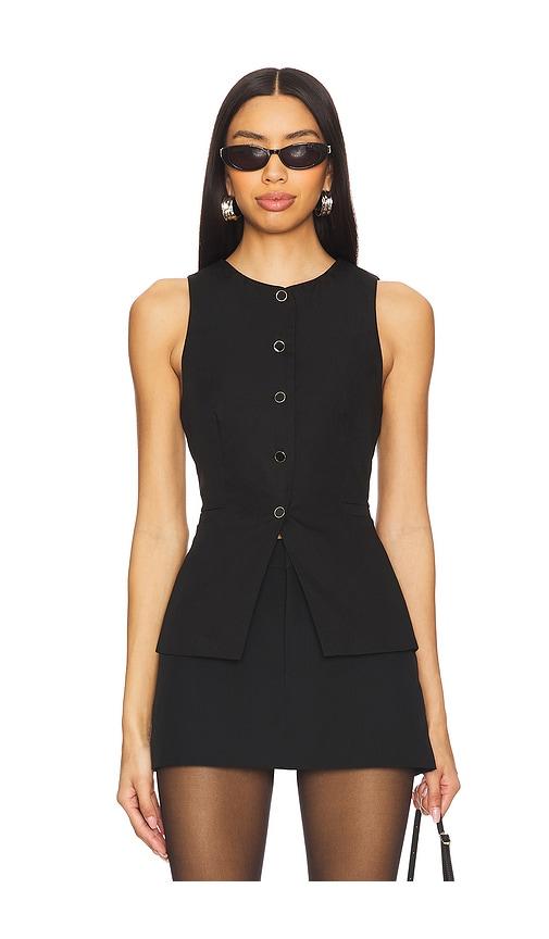 all the ways liliana vest in black. - size l (also in xs)