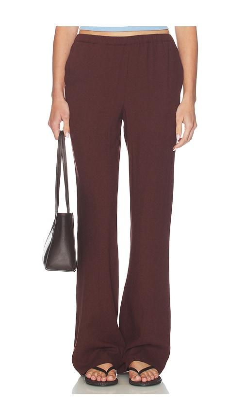 all the ways lilijana pant in brown. - size l (also in xs, xxs, s, m, xl)