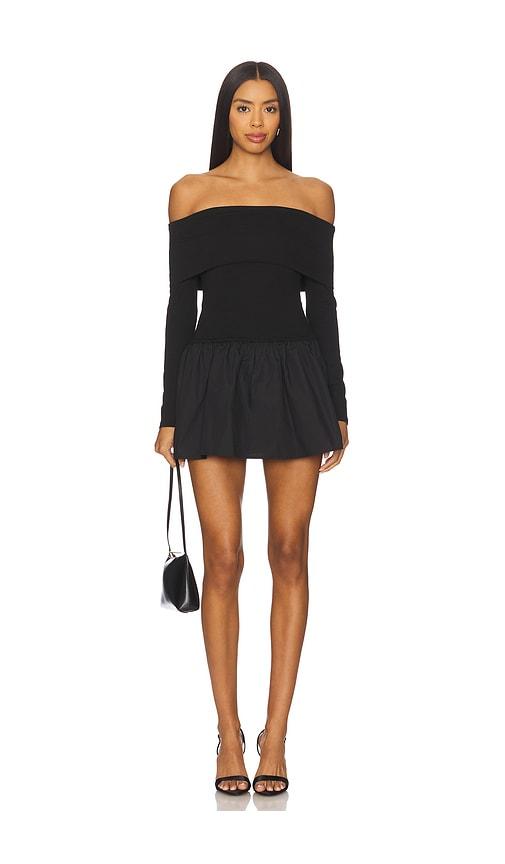 all the ways madley mini dress in black. - size l (also in xs, s, m)