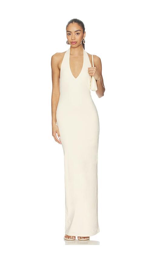 all the ways mattie maxi dress in cream. - size l (also in m)