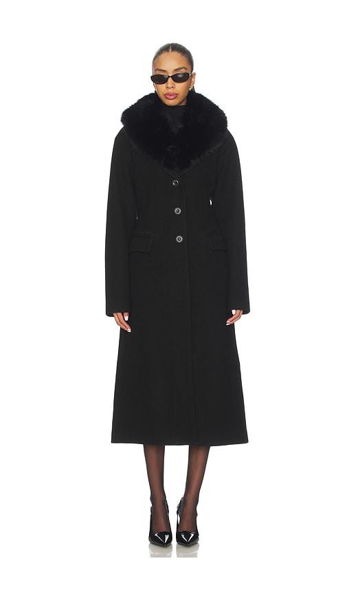 all the ways nettie coat in black. - size m (also in s)