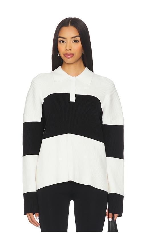 all the ways penlee sweater in white,black. - size s (also in xs)