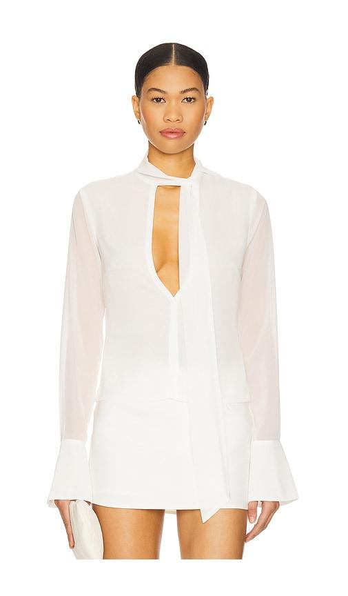 all the ways pennie top in white. - size l (also in s, m, xl)