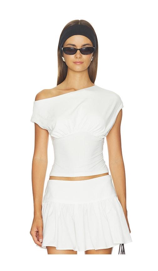 all the ways ruth top in white. - size l (also in m)