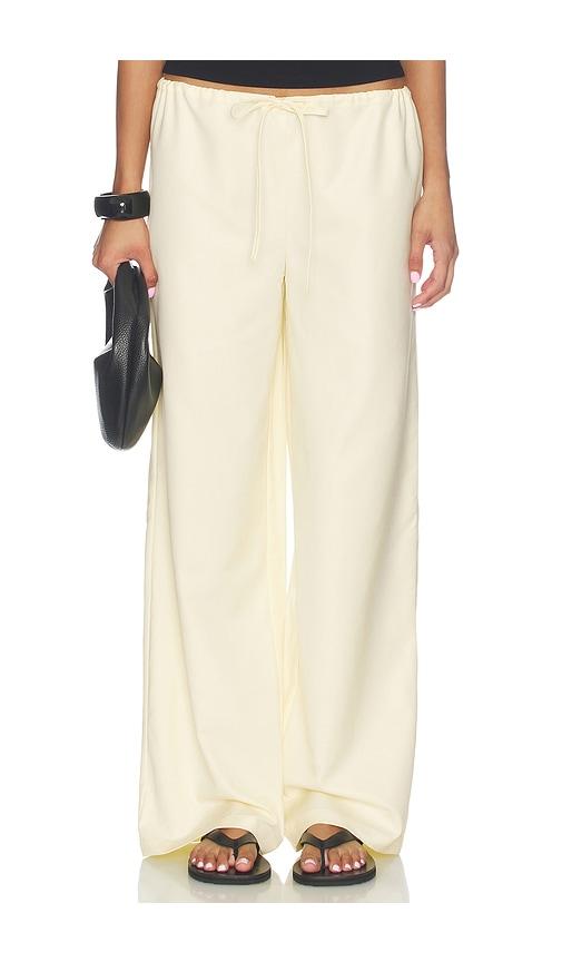 all the ways sama drawstring pant in yellow. - size l (also in xxs, xs, s, m, xl)
