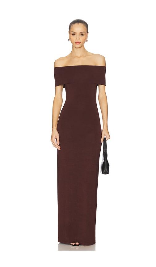 all the ways sienna maxi dress in brown. - size l (also in xs, s, m)