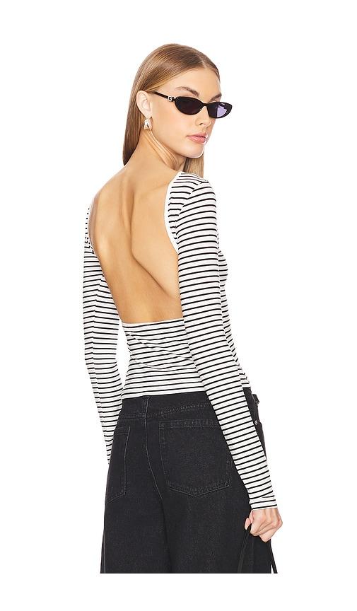 all the ways skyler top in black,white. - size l (also in xl)