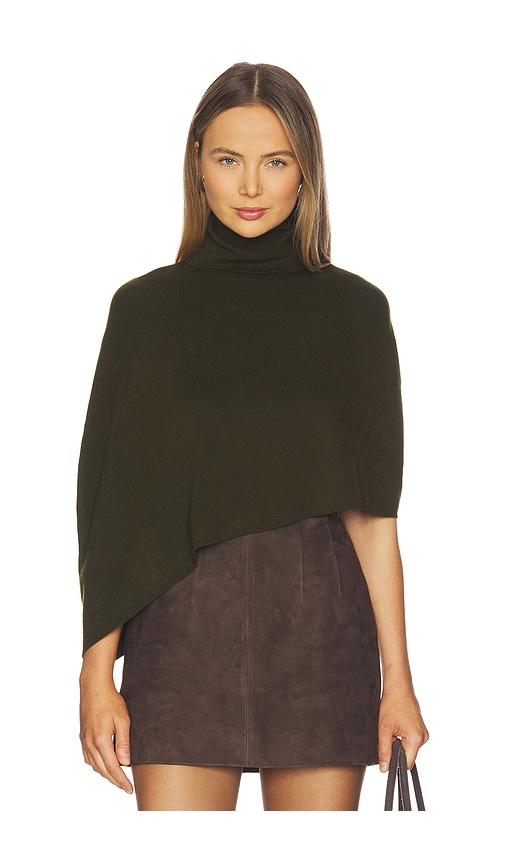 all the ways sophie poncho in olive. - size m (also in xs)