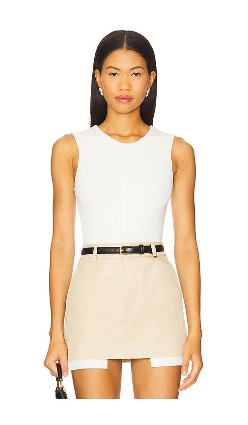 all the ways tamara bodysuit top in white. - size l (also in s, xl)