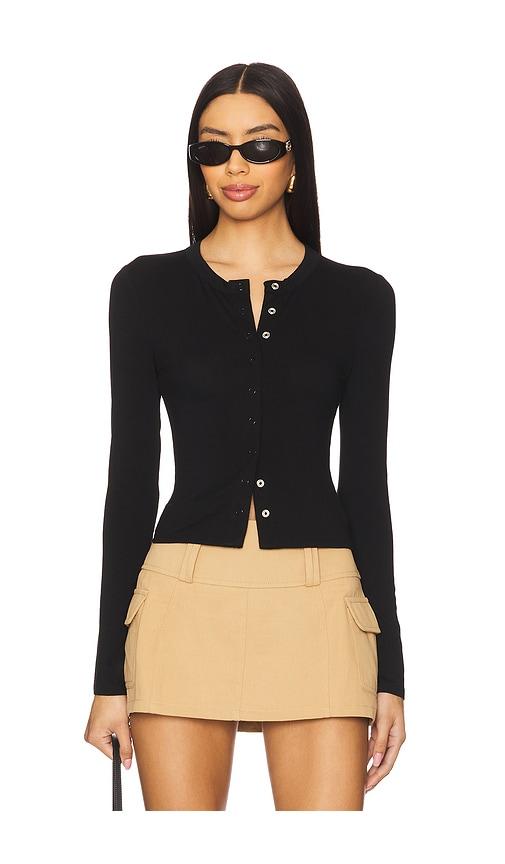 all the ways viola top in black. - size l (also in xs, s, m)
