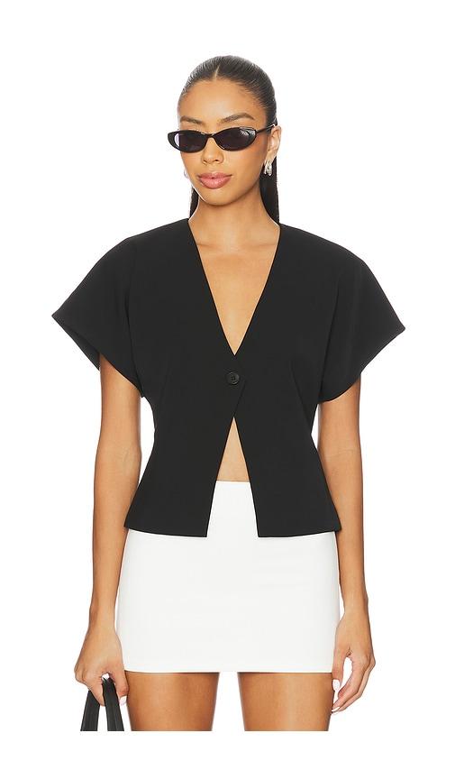 all the ways wanda top in black. - size m (also in xs, xxs, s)