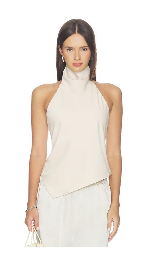 all the ways wendy top in cream. - size l (also in xs, xxs, s, m, xl)