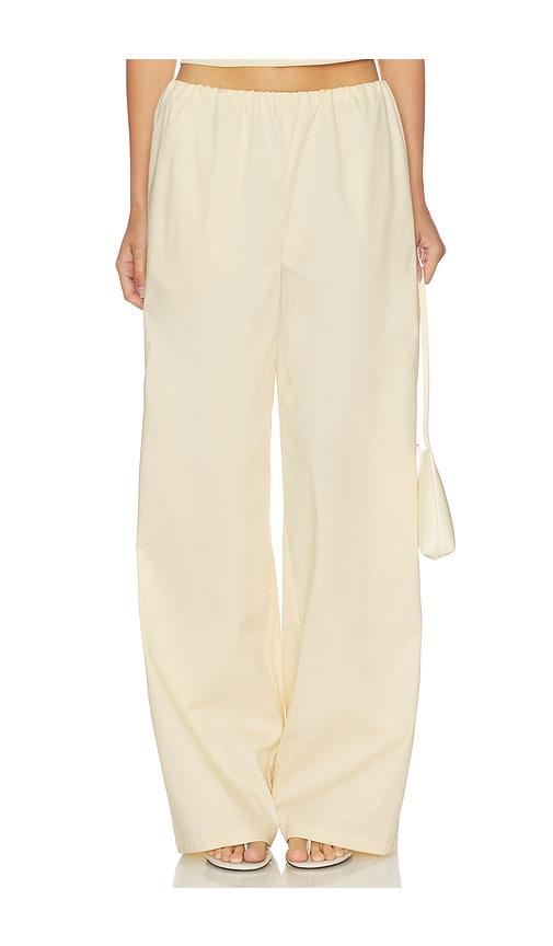 all the ways x blake evin nora pant in cream. - size l (also in m, s, xl, xs, xxs)