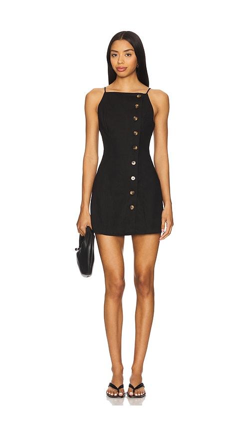 all the ways yori mini dress in black. - size xl (also in xs)