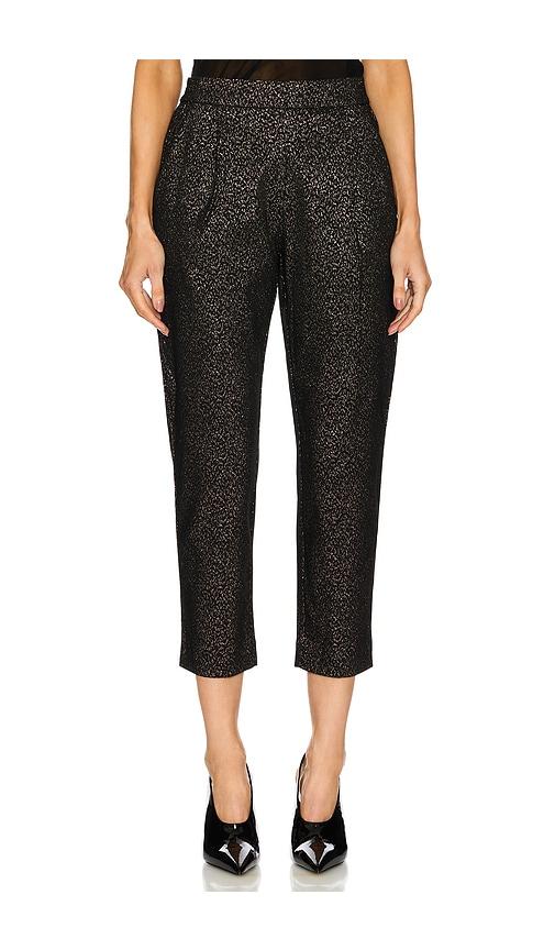 allsaints aleida lux trouser in black. - size 10 (also in 2)