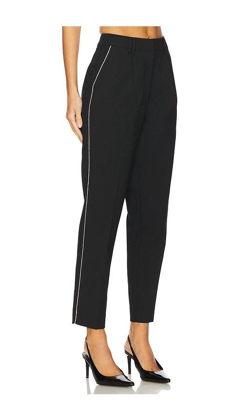 allsaints atlas krys trouser in black. - size 0 (also in 12)