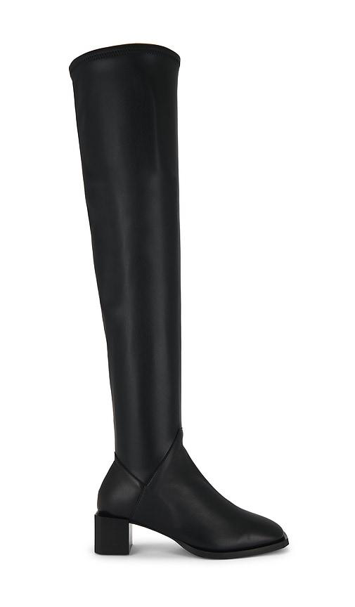 allsaints avril over the knee boot in black. - size 10 (also in 7)